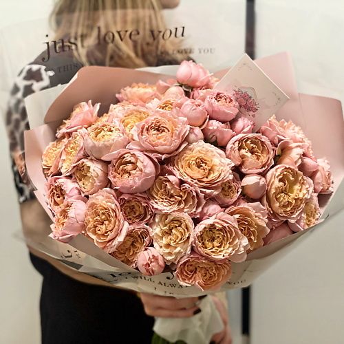 FLOWER ART HOUSE СТУДИЯ ФЛОРИСТИКИ И ДЕКОРА Букет Персиковое облако, Букет Персиковое облако
FLOWER ART HOUSE СТУДИЯ ФЛОРИСТИКИ И ДЕКОРА Букет Персиковое облако, Букет Персиковое облако