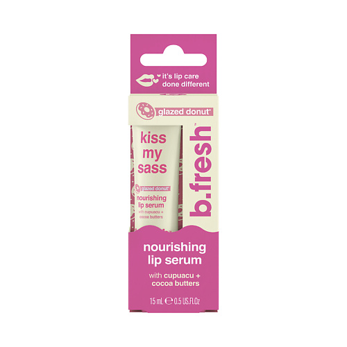 B.FRESH Сыворотка для губ kiss my sass nourishing lip serum, Сыворотка для губ kiss my sass nourishing lip serum
B.FRESH Сыворотка для губ kiss my sass nourishing lip serum, Сыворотка для губ kiss my sass nourishing lip serum