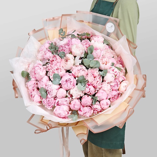 STUDIO FLORISTIC Букет из Пионов и Эвкалипта «Розовый лимонад», Букет из Пионов и Эвкалипта «Розовый лимонад»
STUDIO FLORISTIC Букет из Пионов и Эвкалипта «Розовый лимонад», Букет из Пионов и Эвкалипта «Розовый лимонад»