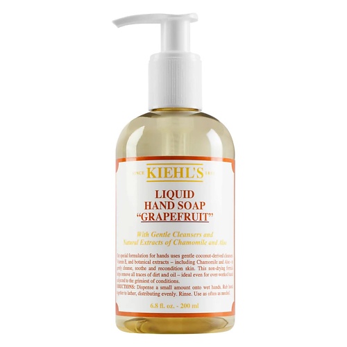 KIEHL'S Жидкое мыло Grapefruit Liquid Hand Soap, Жидкое мыло Grapefruit Liquid Hand Soap
KIEHL'S Жидкое мыло Grapefruit Liquid Hand Soap, Жидкое мыло Grapefruit Liquid Hand Soap