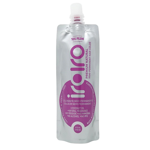 IROIRO Семи-перманентный краситель для волос 105 PLUM Сливовый, Семи-перманентный краситель для волос 105 PLUM Сливовый
IROIRO Семи-перманентный краситель для волос 105 PLUM Сливовый, Семи-перманентный краситель для волос 105 PLUM Сливовый