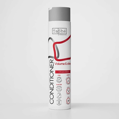 TASHE PROFESSIONAL Кондиционер для волос "Volume & shine" 300.0, Кондиционер для волос "Volume & shine"
TASHE PROFESSIONAL Кондиционер для волос "Volume & shine" 300.0, Кондиционер для волос "Volume & shine"
