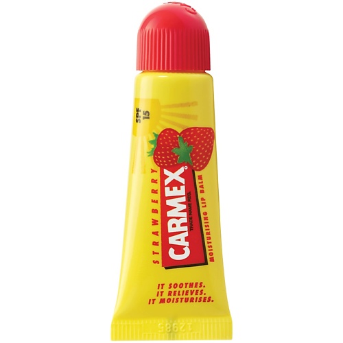 CARMEX Бальзам для губ c ароматом клубники в тубе с SPF 15, Бальзам для губ c ароматом клубники в тубе с SPF 15
CARMEX Бальзам для губ c ароматом клубники в тубе с SPF 15, Бальзам для губ c ароматом клубники в тубе с SPF 15