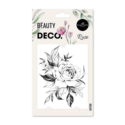 DECO. Татуировка для тела FLORAL by Miami tattoos переводная Rose, Татуировка для тела FLORAL by Miami tattoos переводная Rose
DECO. Татуировка для тела FLORAL by Miami tattoos переводная Rose, Татуировка для тела FLORAL by Miami tattoos переводная Rose