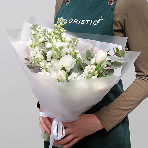 STUDIO FLORISTIC Букет из Тюльпанов и Маттиол «Белая Нежность», Букет из Тюльпанов и Маттиол «Белая Нежность»
STUDIO FLORISTIC Букет из Тюльпанов и Маттиол «Белая Нежность», Букет из Тюльпанов и Маттиол «Белая Нежность»