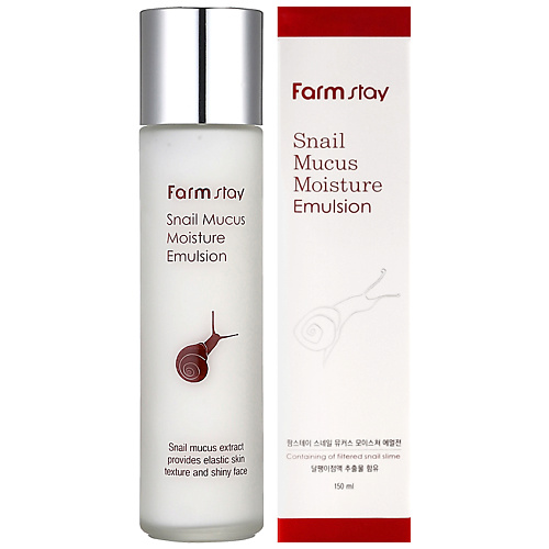 FARMSTAY Эмульсия для лица увлажняющая с муцином улитки Snail Mucus Moisture Emulsion, Эмульсия для лица увлажняющая с муцином улитки Snail Mucus Moisture Emulsion
FARMSTAY Эмульсия для лица увлажняющая с муцином улитки Snail Mucus Moisture Emulsion, Эмульсия для лица увлажняющая с муцином улитки Snail Mucus Moisture Emulsion