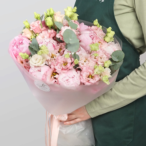 STUDIO FLORISTIC Букет из Пионов и Эустомы «Цветочная мелодия», Букет из Пионов и Эустомы «Цветочная мелодия»
STUDIO FLORISTIC Букет из Пионов и Эустомы «Цветочная мелодия», Букет из Пионов и Эустомы «Цветочная мелодия»