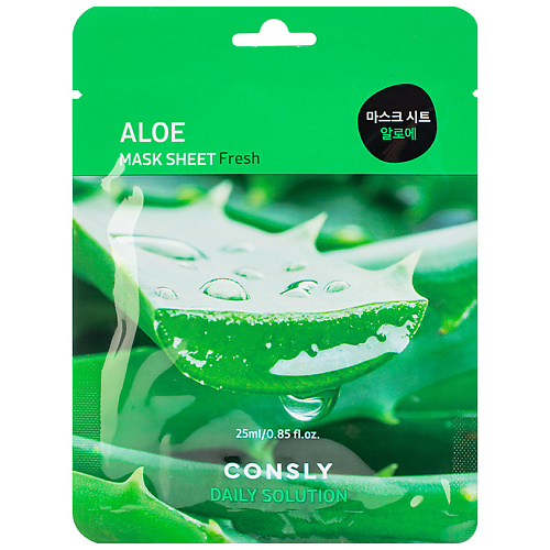CONSLY Тканевая маска для лица с экстрактом алоэ Facial Tissue Mask With Aloe Extract, Тканевая маска для лица с экстрактом алоэ Facial Tissue Mask With Aloe Extract
CONSLY Тканевая маска для лица с экстрактом алоэ Facial Tissue Mask With Aloe Extract, Тканевая маска для лица с экстрактом алоэ Facial Tissue Mask With Aloe Extract