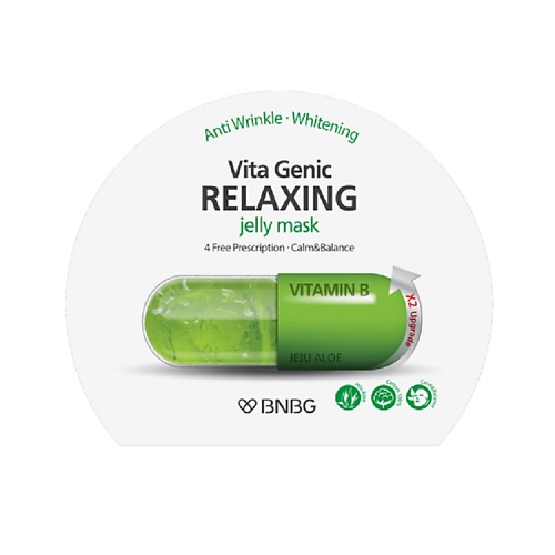 BNBG Маска для лица расслабляющая Vita Genic Relaxing Jelly, Маска для лица расслабляющая Vita Genic Relaxing Jelly
BNBG Маска для лица расслабляющая Vita Genic Relaxing Jelly, Маска для лица расслабляющая Vita Genic Relaxing Jelly