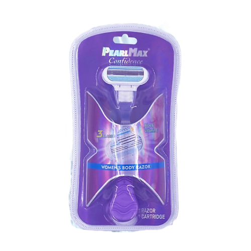 PEARLMAX Бритвенная система с 3 лезвиями Confidence 1.0, Бритвенная система с 3 лезвиями Confidence
PEARLMAX Бритвенная система с 3 лезвиями Confidence 1.0, Бритвенная система с 3 лезвиями Confidence