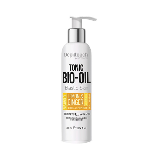 DEPILTOUCH PROFESSIONAL Биомасло тонизирующее с экстрактами лимона, имбиря и бета-каротином Tonic Bio-Oil Elastin Skin, Биомасло тонизирующее с экстрактами лимона, имбиря и бета-каротином Tonic Bio-Oil Elastin Skin
DEPILTOUCH PROFESSIONAL Биомасло тонизирующее с экстрактами лимона, имбиря и бета-каротином Tonic Bio-Oil Elastin Skin, Биомасло тонизирующее с экстрактами лимона, имбиря и бета-каротином Tonic Bio-Oil Elastin Skin