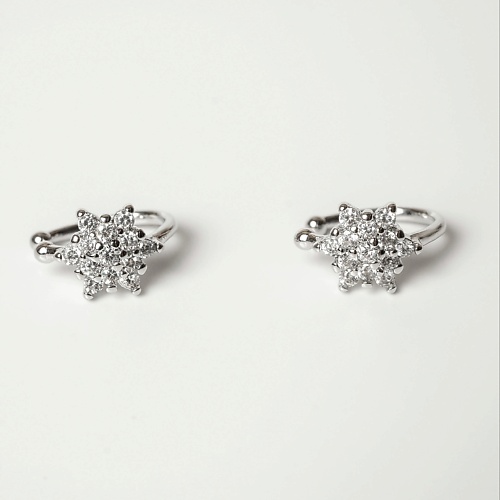 SHINE & BEAUTY Серьги-каффы покрытые серебром с кристаллами Swarovski, Серьги-каффы покрытые серебром с кристаллами Swarovski
SHINE & BEAUTY Серьги-каффы покрытые серебром с кристаллами Swarovski, Серьги-каффы покрытые серебром с кристаллами Swarovski