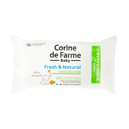 CORINE DE FARME Влажные Салфетки для Детей с Календулой "Свежесть" Fresh & Natural, Влажные Салфетки для Детей с Календулой "Свежесть" Fresh & Natural
CORINE DE FARME Влажные Салфетки для Детей с Календулой "Свежесть" Fresh & Natural, Влажные Салфетки для Детей с Календулой "Свежесть" Fresh & Natural