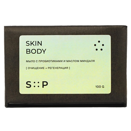 S::P Мыло с пробиотиками и маслом миндаля SkinBody 100.0, Мыло с пробиотиками и маслом миндаля SkinBody
S::P Мыло с пробиотиками и маслом миндаля SkinBody 100.0, Мыло с пробиотиками и маслом миндаля SkinBody