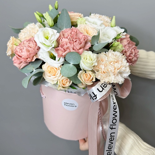 ELEVEN FLOWERS Нежная композиция из эустомы и кустовых роз, Нежная композиция из эустомы и кустовых роз
ELEVEN FLOWERS Нежная композиция из эустомы и кустовых роз, Нежная композиция из эустомы и кустовых роз