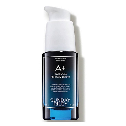 SUNDAY RILEY Сыворотка с высокой дозой ретиноидов A+ High-Dose Retinoid Serum, Сыворотка с высокой дозой ретиноидов A+ High-Dose Retinoid Serum
SUNDAY RILEY Сыворотка с высокой дозой ретиноидов A+ High-Dose Retinoid Serum, Сыворотка с высокой дозой ретиноидов A+ High-Dose Retinoid Serum