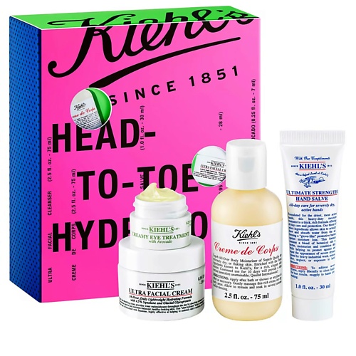 KIEHL'S Набор для лица и тела Mighty Moisture Essentials Set, Набор для лица и тела Mighty Moisture Essentials Set
KIEHL'S Набор для лица и тела Mighty Moisture Essentials Set, Набор для лица и тела Mighty Moisture Essentials Set