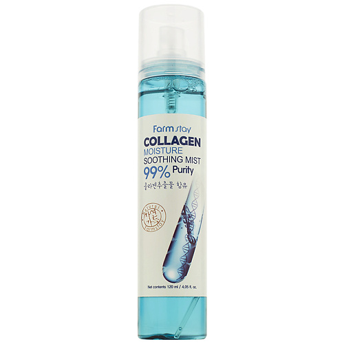 FARMSTAY Спрей для лица успокаивающий c коллагеном Collagen Moisture Soothing Mist, Спрей для лица успокаивающий c коллагеном Collagen Moisture Soothing Mist
FARMSTAY Спрей для лица успокаивающий c коллагеном Collagen Moisture Soothing Mist, Спрей для лица успокаивающий c коллагеном Collagen Moisture Soothing Mist