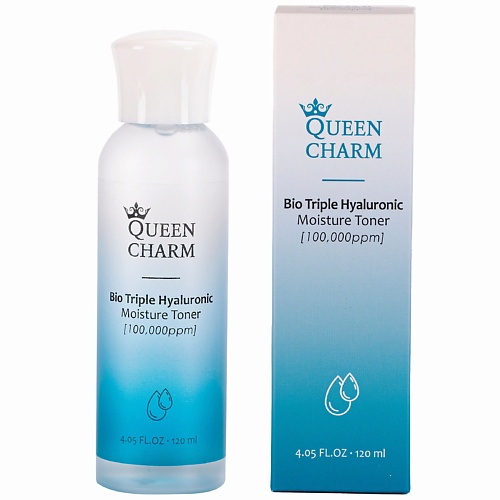 QUEEN CHARM Увлажняющий тонер для лица с биокомплексом гиалуроновой кислоты, Увлажняющий тонер для лица с биокомплексом гиалуроновой кислоты
QUEEN CHARM Увлажняющий тонер для лица с биокомплексом гиалуроновой кислоты, Увлажняющий тонер для лица с биокомплексом гиалуроновой кислоты