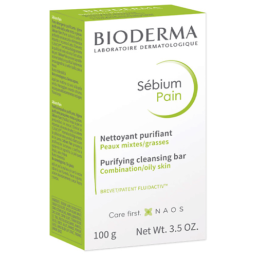 BIODERMA Мыло очищающее для жирной и комбинированной кожи лица и тела Sebium 100.0, Мыло очищающее для жирной и комбинированной кожи лица и тела Sebium
BIODERMA Мыло очищающее для жирной и комбинированной кожи лица и тела Sebium 100.0, Мыло очищающее для жирной и комбинированной кожи лица и тела Sebium