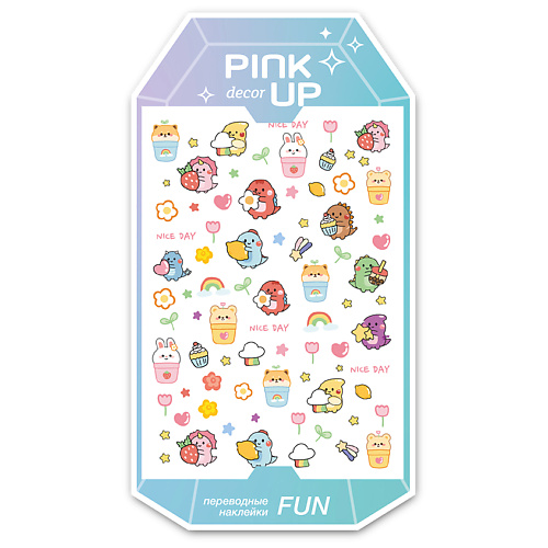 PINK UP Наклейки для ногтей переводные DECOR FUN, Наклейки для ногтей переводные DECOR FUN
PINK UP Наклейки для ногтей переводные DECOR FUN, Наклейки для ногтей переводные DECOR FUN