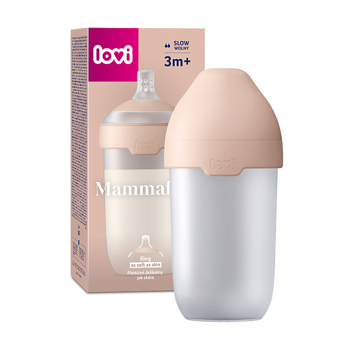 LOVI Бутылочка для кормления Mammafeel, 250 мл, с 3 месяцев, Бутылочка для кормления Mammafeel, 250 мл, с 3 месяцев
LOVI Бутылочка для кормления Mammafeel, 250 мл, с 3 месяцев, Бутылочка для кормления Mammafeel, 250 мл, с 3 месяцев