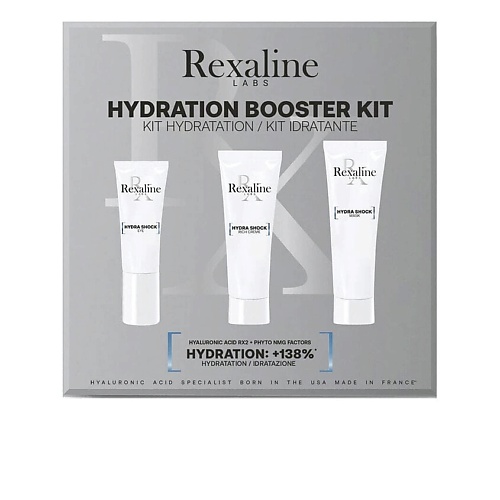 REXALINE Набор для увлажнения кожи лица Hydration Booster Kit, Набор для увлажнения кожи лица Hydration Booster Kit
REXALINE Набор для увлажнения кожи лица Hydration Booster Kit, Набор для увлажнения кожи лица Hydration Booster Kit