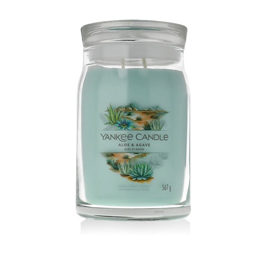 YANKEE CANDLE Ароматическая свеча Signature Large Jar Aloe & Agave, Ароматическая свеча Signature Large Jar Aloe & Agave
YANKEE CANDLE Ароматическая свеча Signature Large Jar Aloe & Agave, Ароматическая свеча Signature Large Jar Aloe & Agave