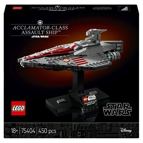 LEGO Конструктор SW Assault Ship der Acclamator-Klas, Конструктор SW Assault Ship der Acclamator-Klas
LEGO Конструктор SW Assault Ship der Acclamator-Klas, Конструктор SW Assault Ship der Acclamator-Klas