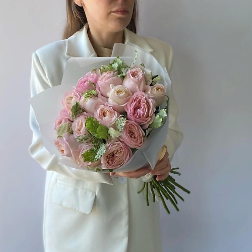 WHITE ROSE STUDIO Букет из 15 пионовидных роз кейра, Букет из 15 пионовидных роз кейра
WHITE ROSE STUDIO Букет из 15 пионовидных роз кейра, Букет из 15 пионовидных роз кейра