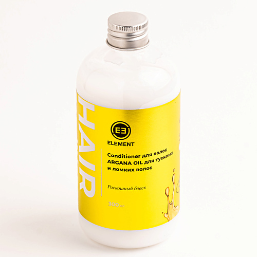 ELEMENT Кондиционер ARGANA OIL для тусклых и ломких волос роскошный блеск 300.0, Кондиционер ARGANA OIL для тусклых и ломких волос роскошный блеск
ELEMENT Кондиционер ARGANA OIL для тусклых и ломких волос роскошный блеск 300.0, Кондиционер ARGANA OIL для тусклых и ломких волос роскошный блеск