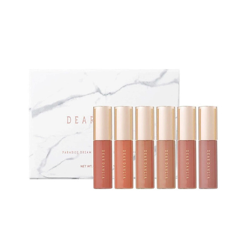 DEAR DAHLIA Мини набор матовых помад Paradise Dream Velvet Lip Mousse Mini, Мини набор матовых помад Paradise Dream Velvet Lip Mousse Mini
DEAR DAHLIA Мини набор матовых помад Paradise Dream Velvet Lip Mousse Mini, Мини набор матовых помад Paradise Dream Velvet Lip Mousse Mini