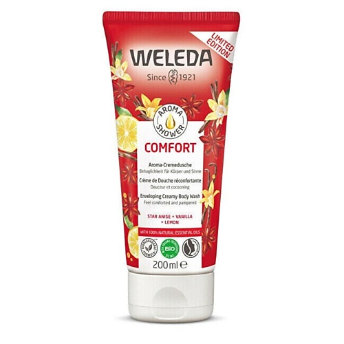 WELEDA Гель для душа Aroma Shower Comfort с натуральными маслами 200.0, Гель для душа Aroma Shower Comfort с натуральными маслами
WELEDA Гель для душа Aroma Shower Comfort с натуральными маслами 200.0, Гель для душа Aroma Shower Comfort с натуральными маслами