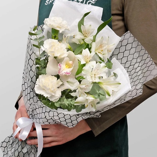 STUDIO FLORISTIC Букет из Альстромерий и Гвоздики «Весенний бриз», Букет из Альстромерий и Гвоздики «Весенний бриз»
STUDIO FLORISTIC Букет из Альстромерий и Гвоздики «Весенний бриз», Букет из Альстромерий и Гвоздики «Весенний бриз»