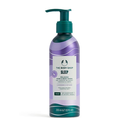 THE BODY SHOP Расслабляющий шампунь и гель для душа Sleep Relaxing с ароматом лаванды и ветивера 200.0, Расслабляющий шампунь и гель для душа Sleep Relaxing с ароматом лаванды и ветивера
THE BODY SHOP Расслабляющий шампунь и гель для душа Sleep Relaxing с ароматом лаванды и ветивера 200.0, Расслабляющий шампунь и гель для душа Sleep Relaxing с ароматом лаванды и ветивера