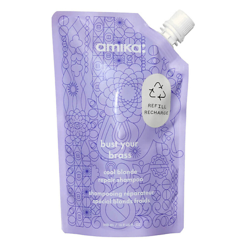 AMIKA Шампунь для блондинок Bust Your Brass Cool Blonde, Шампунь для блондинок Bust Your Brass Cool Blonde
AMIKA Шампунь для блондинок Bust Your Brass Cool Blonde, Шампунь для блондинок Bust Your Brass Cool Blonde