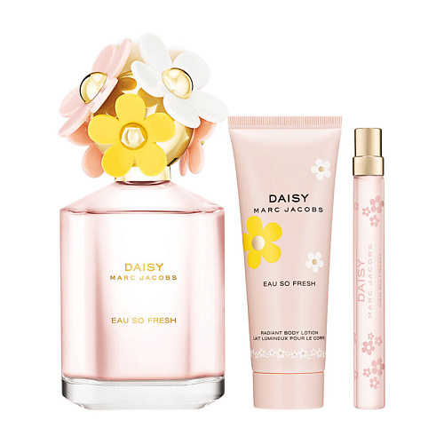 MARC JACOBS Набор Daisy Eau So Fresh: Туалетная вода + Миниатюра + Лосьон, Набор Daisy Eau So Fresh: Туалетная вода + Миниатюра + Лосьон
MARC JACOBS Набор Daisy Eau So Fresh: Туалетная вода + Миниатюра + Лосьон, Набор Daisy Eau So Fresh: Туалетная вода + Миниатюра + Лосьон