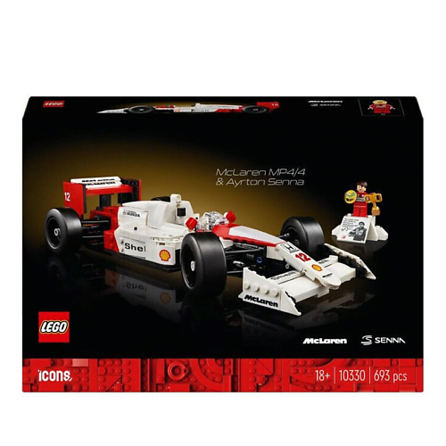 LEGO Конструктор Icons McLaren MP4/4 & Ayrton, Конструктор Icons McLaren MP4/4 & Ayrton
LEGO Конструктор Icons McLaren MP4/4 & Ayrton, Конструктор Icons McLaren MP4/4 & Ayrton