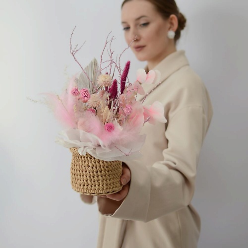 VLSHBN FLOWERS STATE Композиция из сухоцветов в розовых оттенках, Композиция из сухоцветов в розовых оттенках
VLSHBN FLOWERS STATE Композиция из сухоцветов в розовых оттенках, Композиция из сухоцветов в розовых оттенках