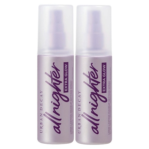 URBAN DECAY Набор спреев для фиксации макияжа All Nighter Extra Glow Setting Spray, Набор спреев для фиксации макияжа All Nighter Extra Glow Setting Spray
URBAN DECAY Набор спреев для фиксации макияжа All Nighter Extra Glow Setting Spray, Набор спреев для фиксации макияжа All Nighter Extra Glow Setting Spray