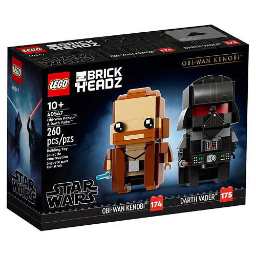 LEGO Конструктор BrickHeadz Obi-Wan Kenobi i Darth Vader, Конструктор BrickHeadz Obi-Wan Kenobi i Darth Vader
LEGO Конструктор BrickHeadz Obi-Wan Kenobi i Darth Vader, Конструктор BrickHeadz Obi-Wan Kenobi i Darth Vader
