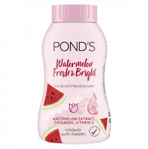 POND'S Полупрозрачная рассыпчатая пудра на основе арбузной формулы, коллагена и витамина Е, Полупрозрачная рассыпчатая пудра на основе арбузной формулы, коллагена и витамина Е
POND'S Полупрозрачная рассыпчатая пудра на основе арбузной формулы, коллагена и витамина Е, Полупрозрачная рассыпчатая пудра на основе арбузной формулы, коллагена и витамина Е