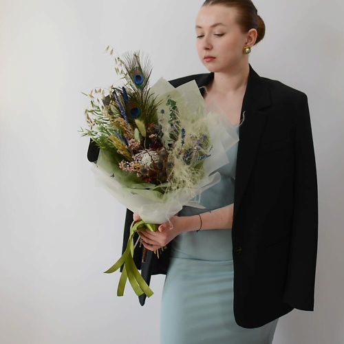 VLSHBN FLOWERS STATE Букет из сухоцветов с перьями павлина, Букет из сухоцветов с перьями павлина
VLSHBN FLOWERS STATE Букет из сухоцветов с перьями павлина, Букет из сухоцветов с перьями павлина