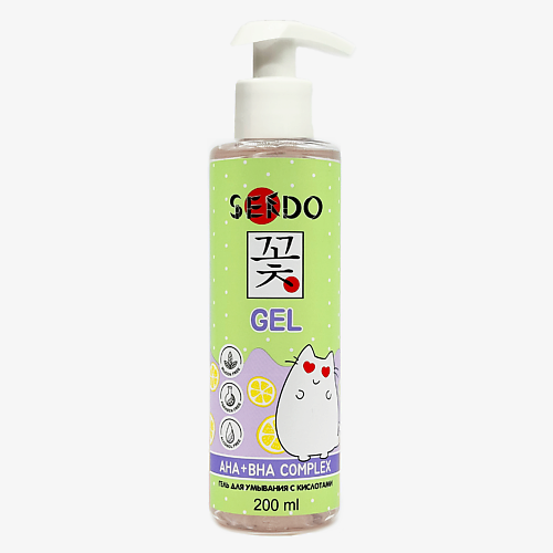 SENDO Гель для умывания с кислотами AHA+BHA Complex Cleansing Gel, Гель для умывания с кислотами AHA+BHA Complex Cleansing Gel
SENDO Гель для умывания с кислотами AHA+BHA Complex Cleansing Gel, Гель для умывания с кислотами AHA+BHA Complex Cleansing Gel