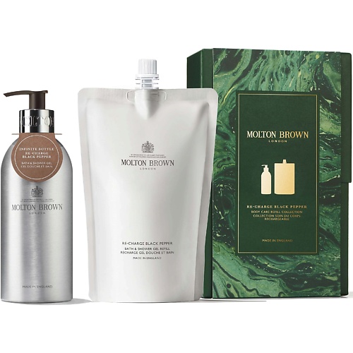 MOLTON BROWN Набор Re-charge Black Pepper Body Care Refill Gift Set, Набор Re-charge Black Pepper Body Care Refill Gift Set
MOLTON BROWN Набор Re-charge Black Pepper Body Care Refill Gift Set, Набор Re-charge Black Pepper Body Care Refill Gift Set