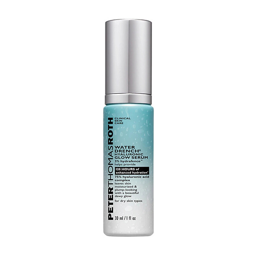 PETER THOMAS ROTH Увлажняющая сыворотка Water Drench Hyaluronic Glow Serum, Увлажняющая сыворотка Water Drench Hyaluronic Glow Serum
PETER THOMAS ROTH Увлажняющая сыворотка Water Drench Hyaluronic Glow Serum, Увлажняющая сыворотка Water Drench Hyaluronic Glow Serum