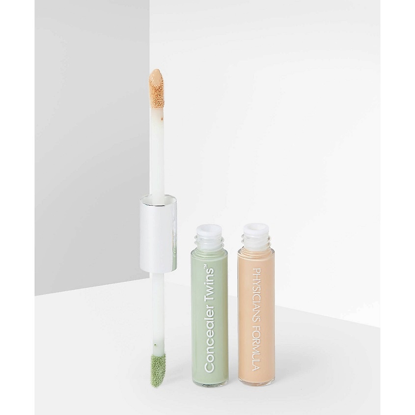 PHYSICIANS FORMULA Консилер двухцветный с аппликатором Concealer Twins 2-in1 Correct & Cover Cream Concealer, Консилер двухцветный с аппликатором Concealer Twins 2-in1 Correct & Cover Cream Concealer
PHYSICIANS FORMULA Консилер двухцветный с аппликатором Concealer Twins 2-in1 Correct & Cover Cream Concealer, Консилер двухцветный с аппликатором Concealer Twins 2-in1 Correct & Cover Cream Concealer