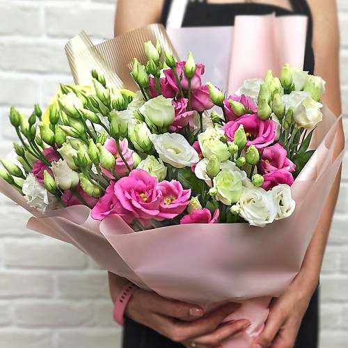 STUDIO FLORISTIC Букет микс из Эустомы и Хосты «Альтер», Букет микс из Эустомы и Хосты «Альтер»
STUDIO FLORISTIC Букет микс из Эустомы и Хосты «Альтер», Букет микс из Эустомы и Хосты «Альтер»
