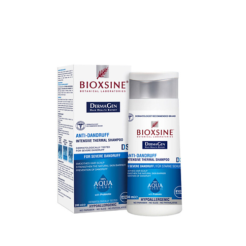 BIOXSINE Шампунь интенсивный термальный против перхоти DermaGen, Шампунь интенсивный термальный против перхоти DermaGen
BIOXSINE Шампунь интенсивный термальный против перхоти DermaGen, Шампунь интенсивный термальный против перхоти DermaGen