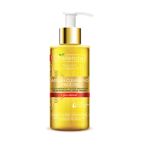 BIELENDA Гидрофильное масло для снятия макияжа ARGAN CLEANSING FACE OIL с про-ретинолом 140.0, Гидрофильное масло для снятия макияжа ARGAN CLEANSING FACE OIL с про-ретинолом
BIELENDA Гидрофильное масло для снятия макияжа ARGAN CLEANSING FACE OIL с про-ретинолом 140.0, Гидрофильное масло для снятия макияжа ARGAN CLEANSING FACE OIL с про-ретинолом